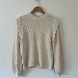 BNWT Who What Wear Beige Sweater size SMALL